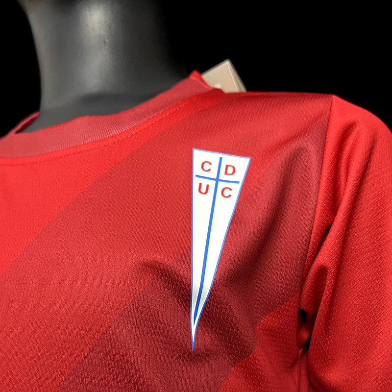 Kit Infantil Universidade Catolica Away 24/25 . - Vermelha