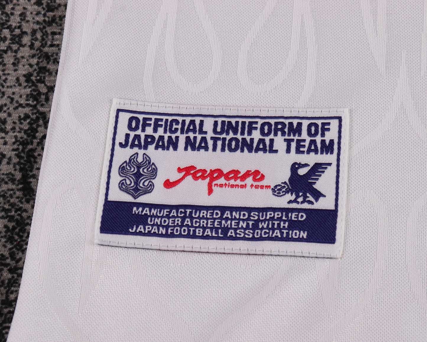 Kit Infantil Japão Away Retro 1998 Asics -Branco