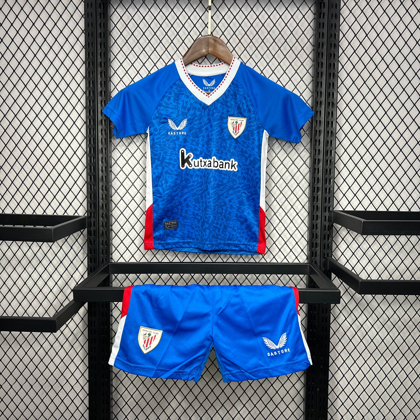 Kit Infantil Athletic Bilbao Away 24/25 Castore  - Azul