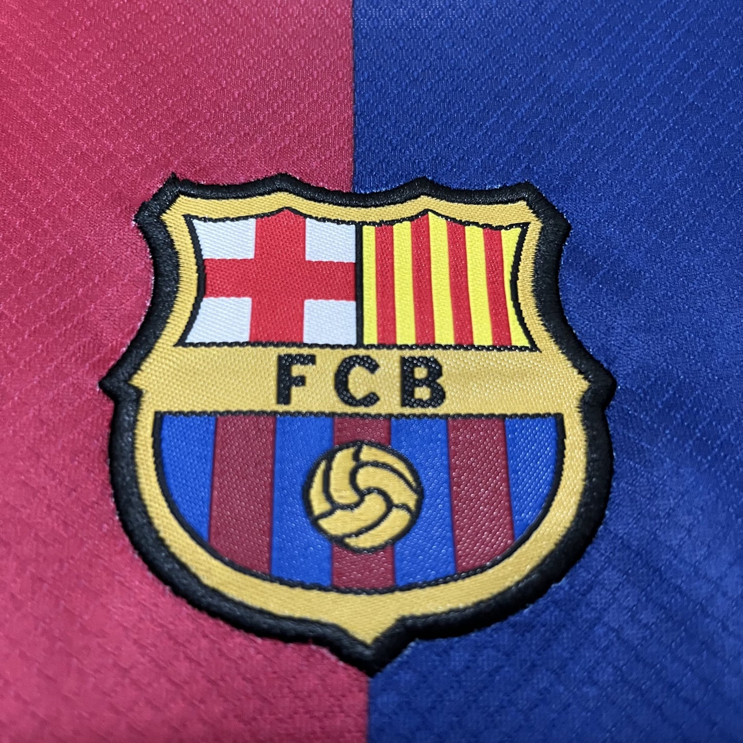 Kit Infantil Barcelona Home 24/25 - Grená