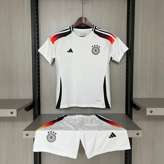 Kit Infantil Alemanha Home 24/25 -Branca