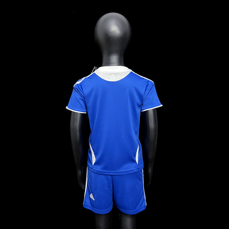 Kit Infantil Chelsea Home Retrô 11/12 - Azul