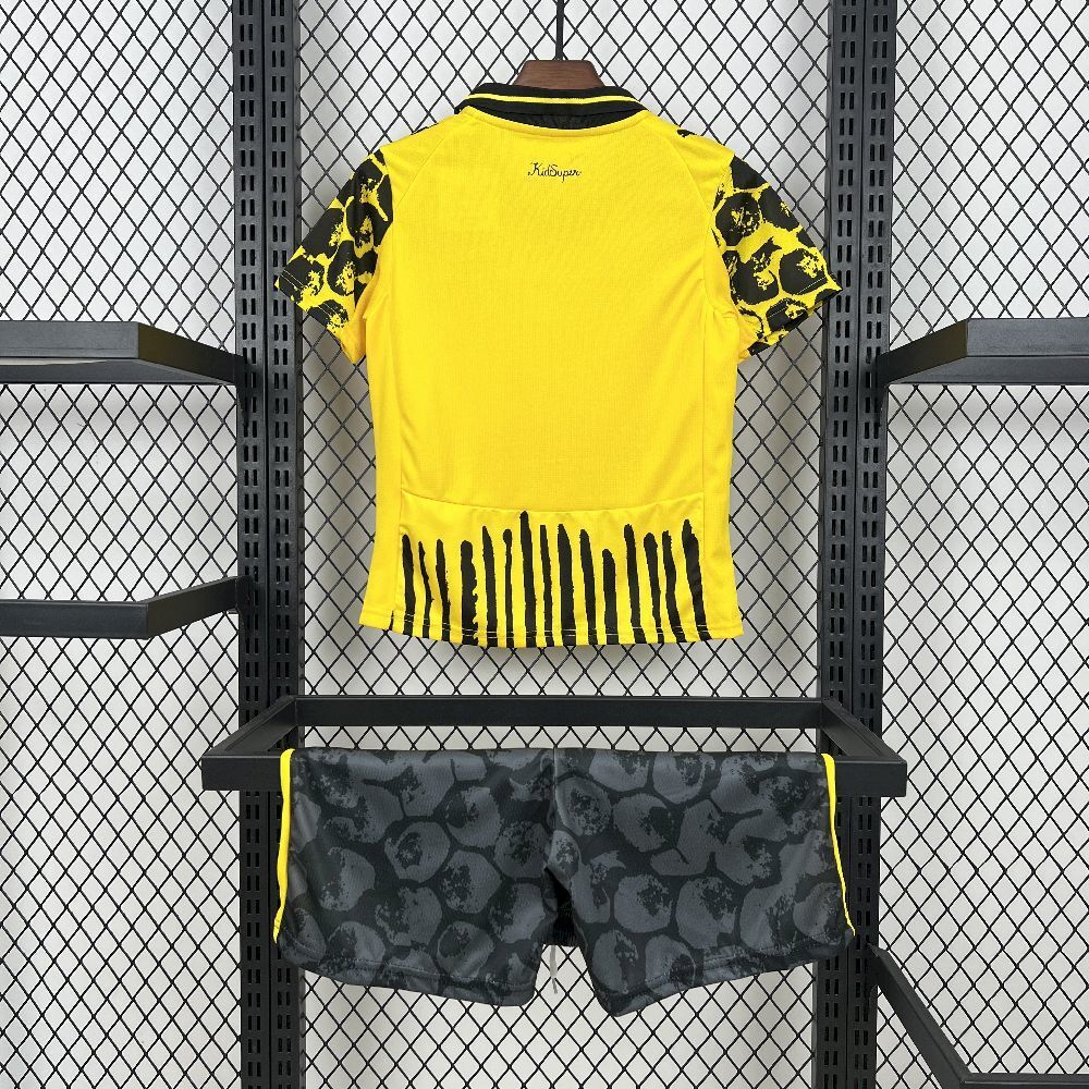 Kit Infantil Borussia Dortmund Home 25/26 - Amarela