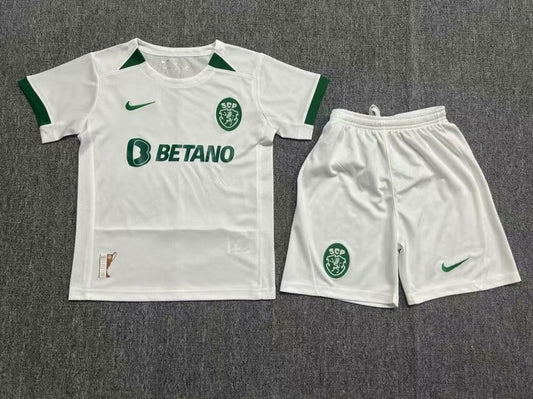 Kit Infantil Sporting Edição Especial 24/25 . - Branca