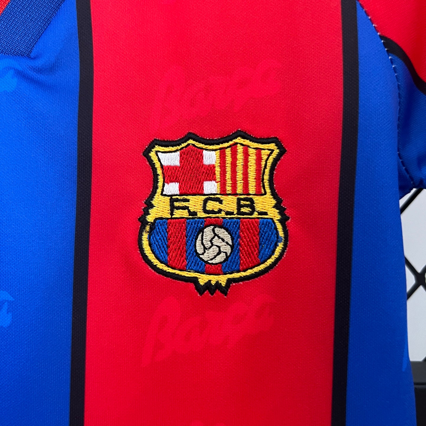 Kit Infantil Barcelona Home Retrô 92/93 - Grená