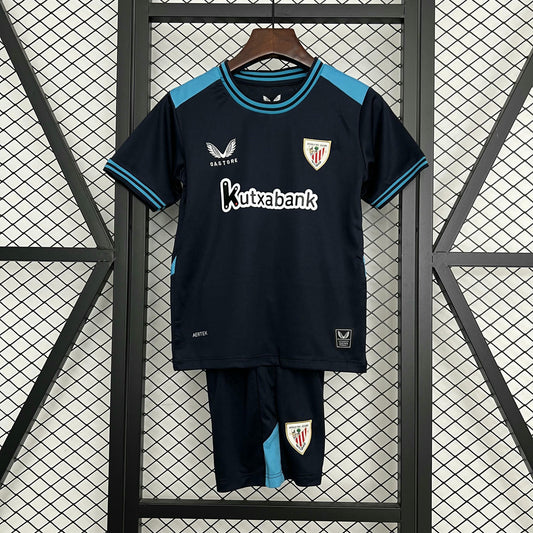 Kit Infantil Athletic Bilbao Away 25/26 Castore  - Azul Escuro
