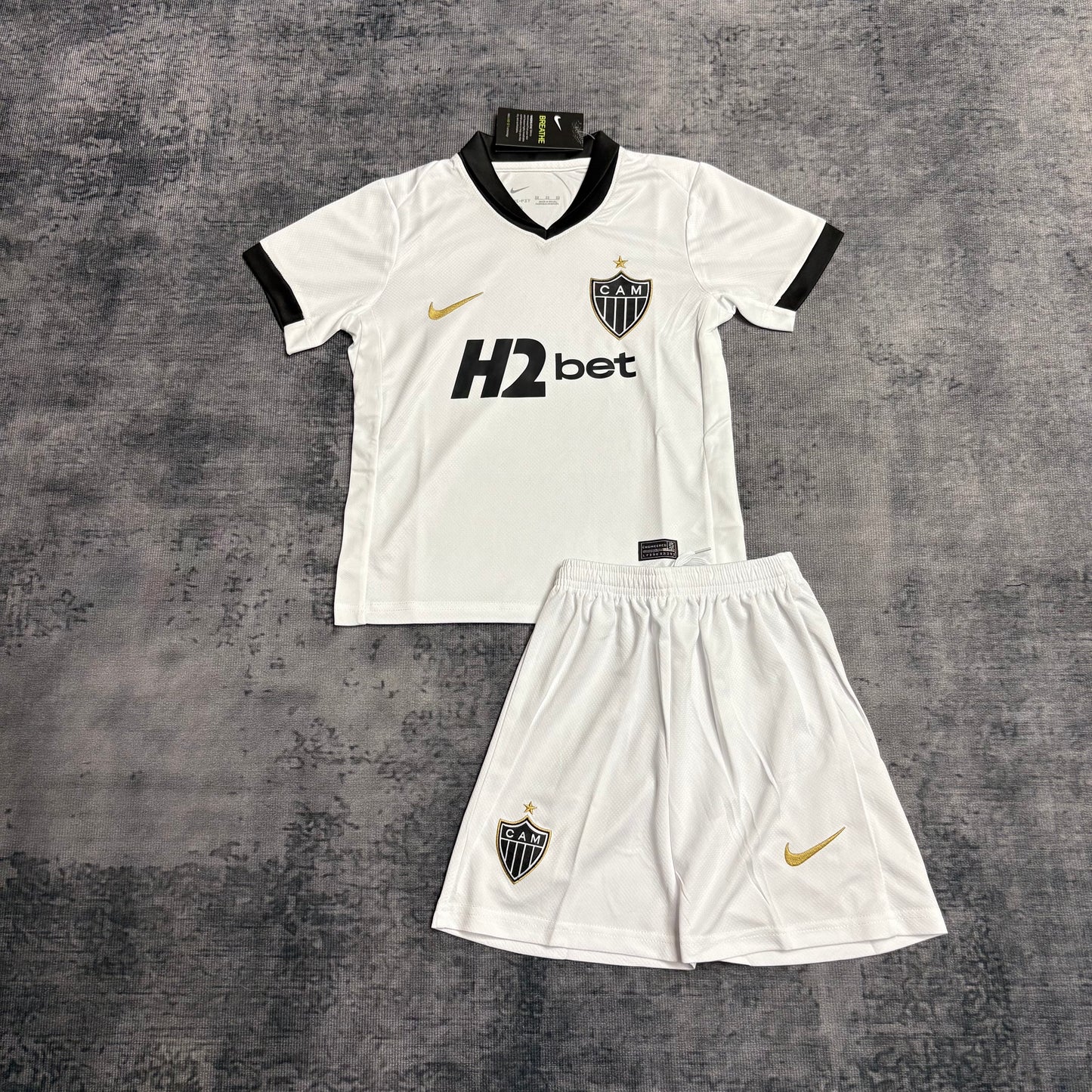 Kit Infantil Atlético Mineiro Away 26/27 - Branco