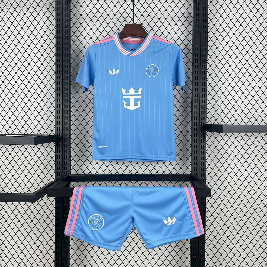 Kit Infantil Inter Miami Third 25/26 - Azul