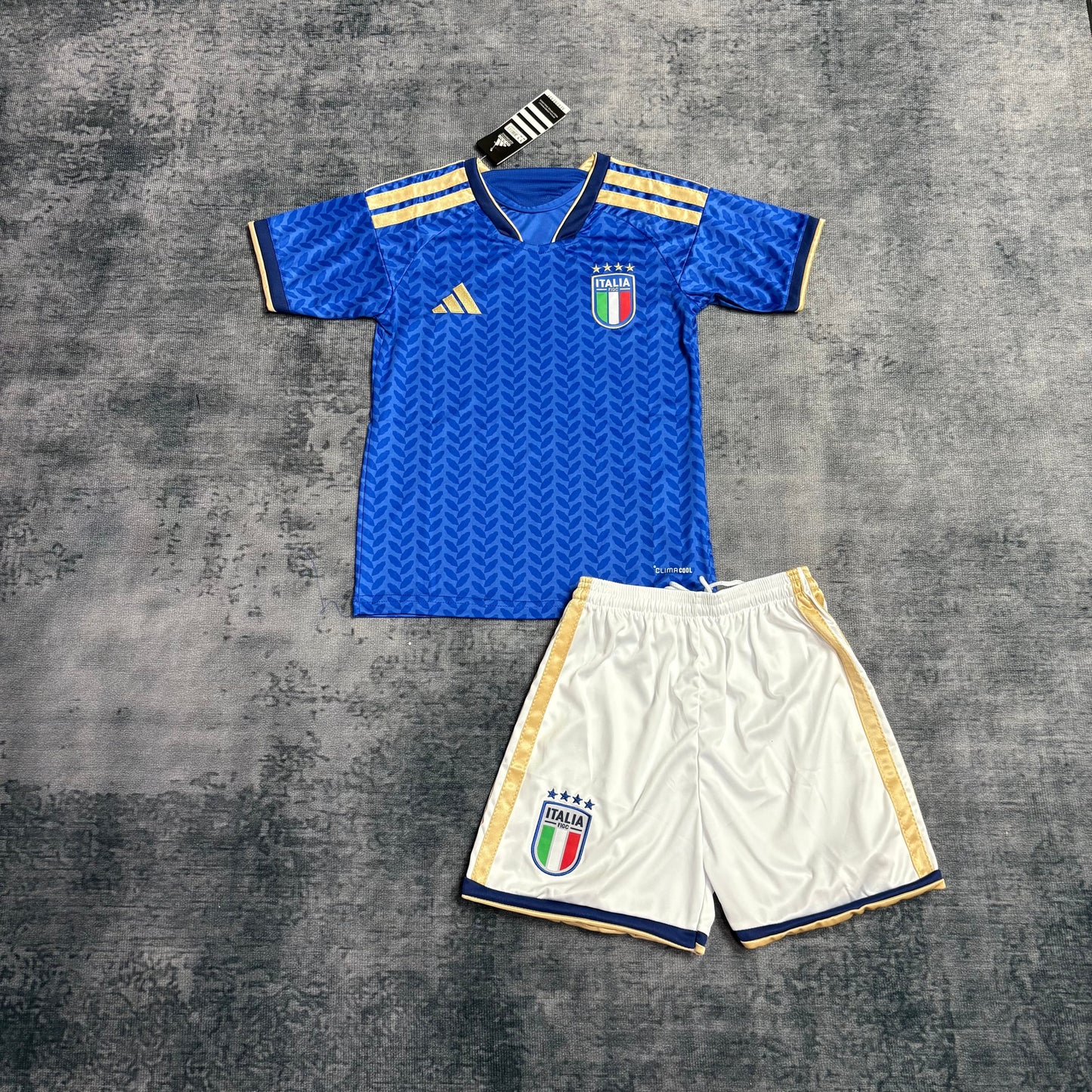 Kit Infantil Itália Home 26/27 - Azul