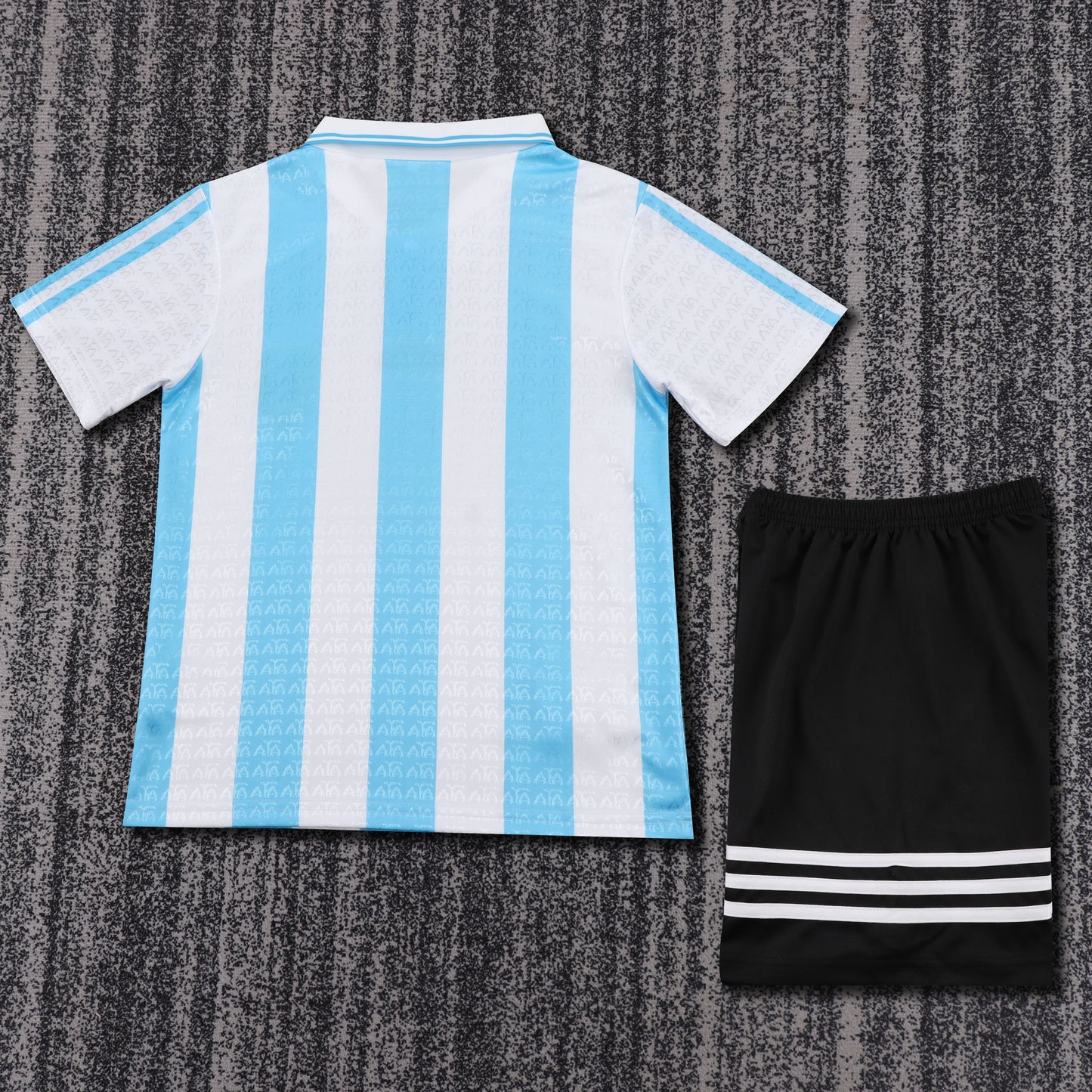 Kit Infantil Argentina Retro 1994 -Branco e Azul