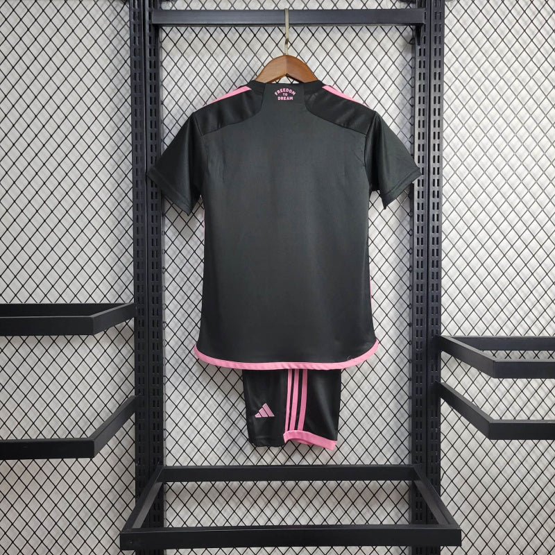 Kit Infantil Inter Miami Away 24/25 -Preto