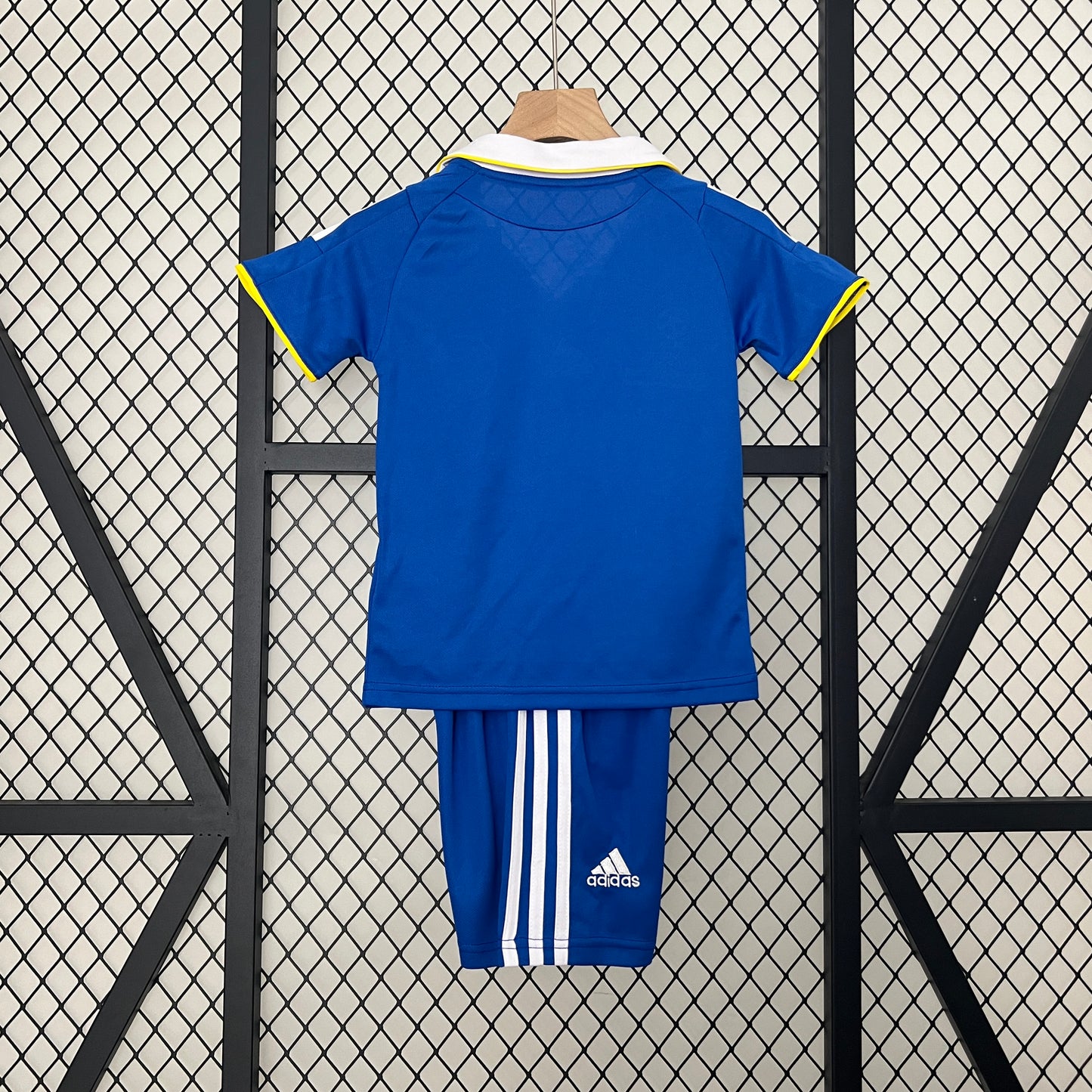 Kit Infantil Chelsea Home Retrô 07/08 - Azul