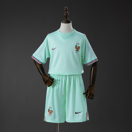 Kit Infantil França Away 26/27 - Verde