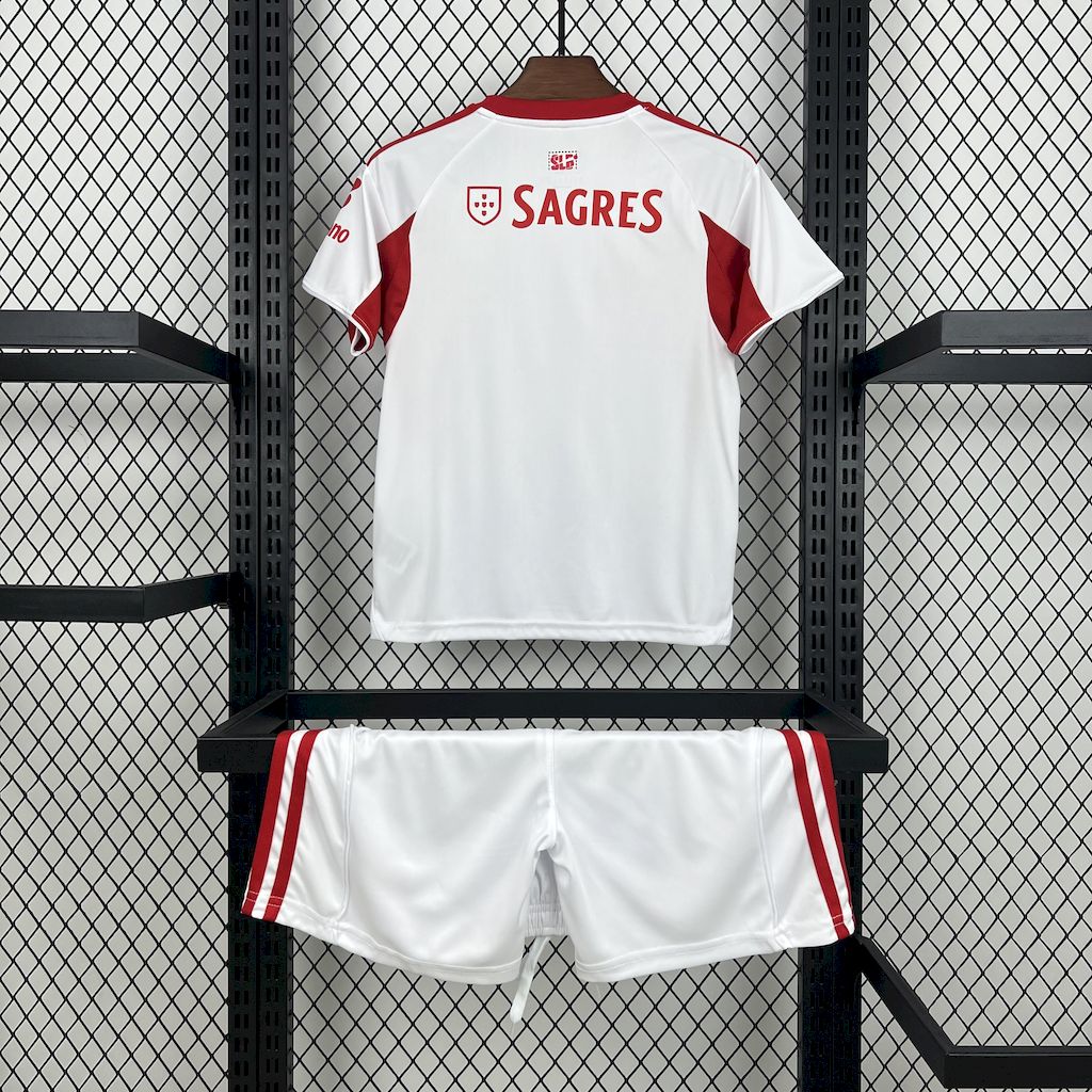Kit Infantil Benfica Away 25/26 -Vermelha