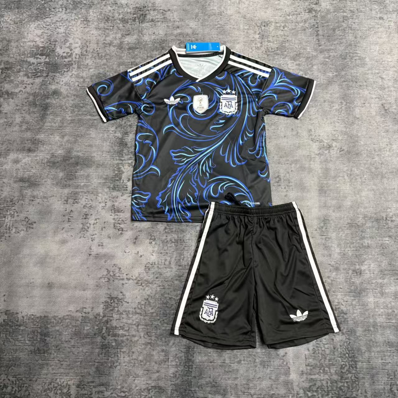 Kit Infantil Argentina Away 26/27 - Azul Escuro