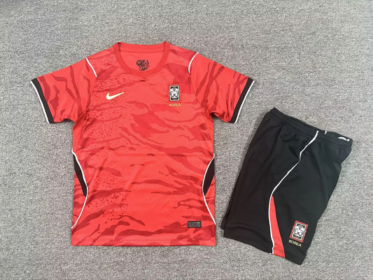Kit Infantil Coreia Do Sul Home 26/27 - Vermelho