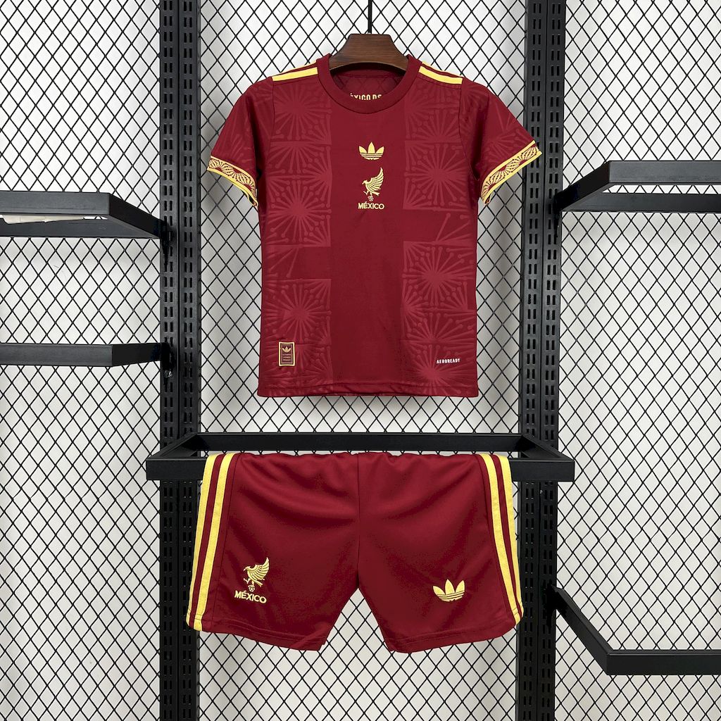 Kit Infantil México Edição Especial 25/26 -Vermelho