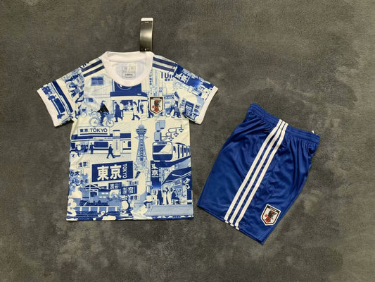 Kit Infantil Japão Edição Especial Tokyo 24/25 - Azul