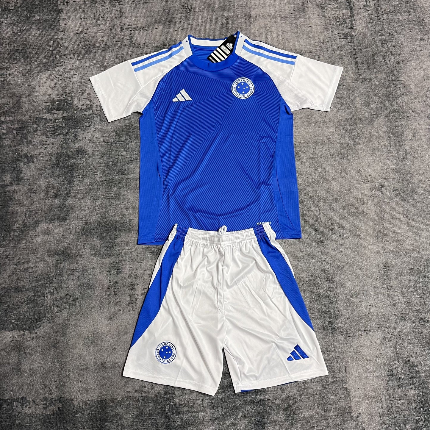 Kit Infantil Cruzeiro Home 25/26 . - Azul e Branco