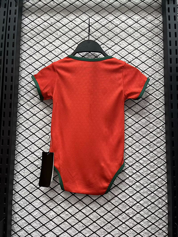 Body Bebê Infantil Portugal Home 25/26  - Vermelho