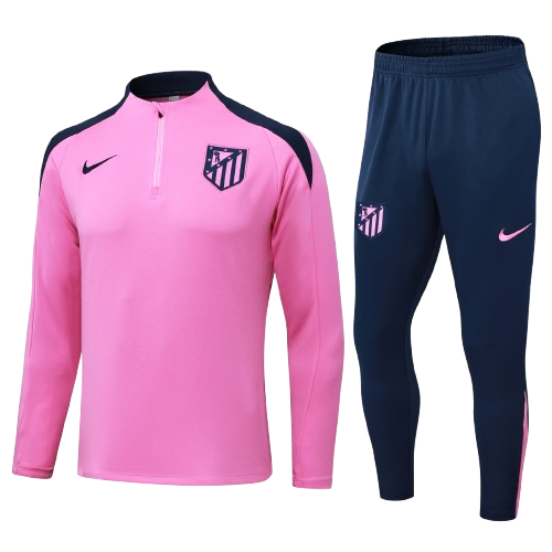 Kit Treino Agasalho + Calça Atletico de Madrid  - Rosa