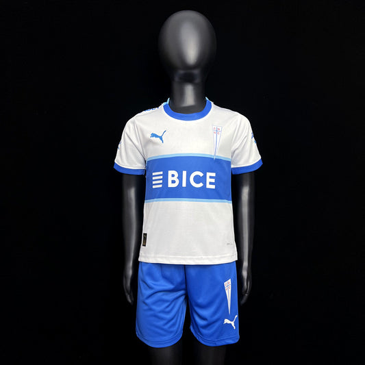 Kit Infantil Universidade Catolica Home 24/25 . - Branca e Azul