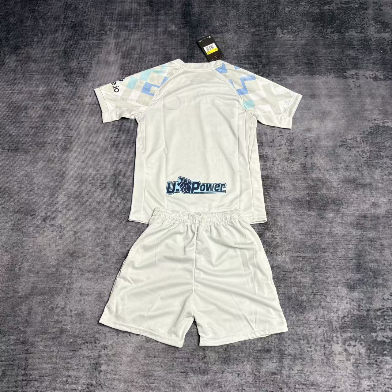 Kit Infantil Inter de Milão Away 25/26 -Branco e Azul