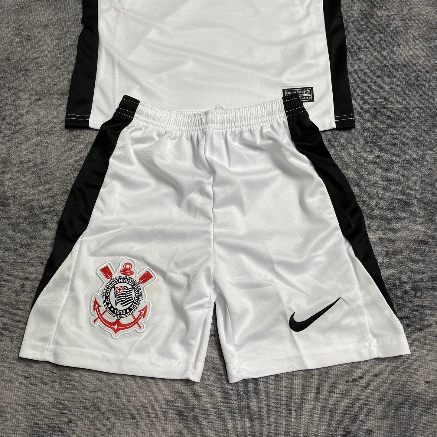 Kit Infantil Corinthians Home 25/26 - Branco