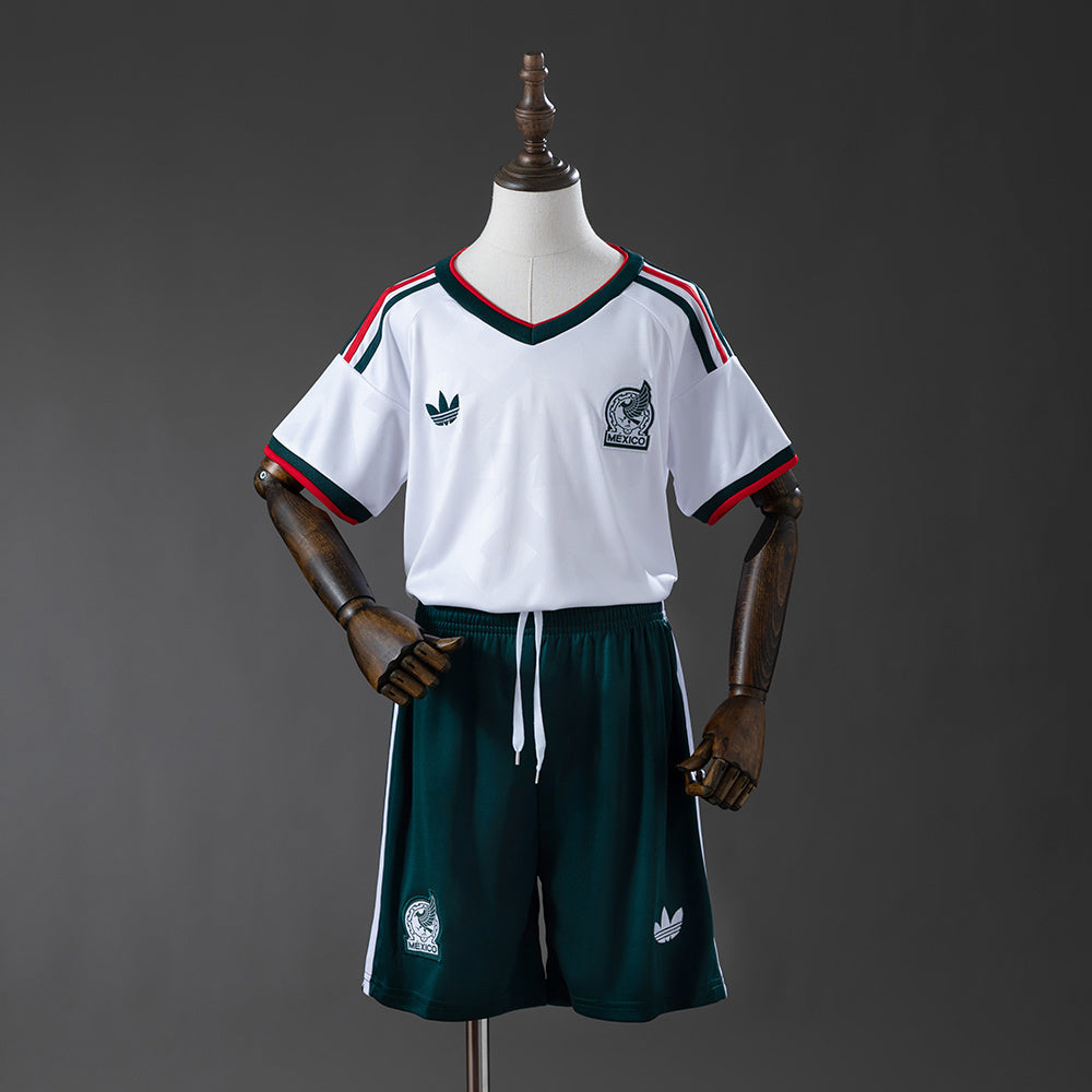 Kit Infantil México Away 26/27 - Branca