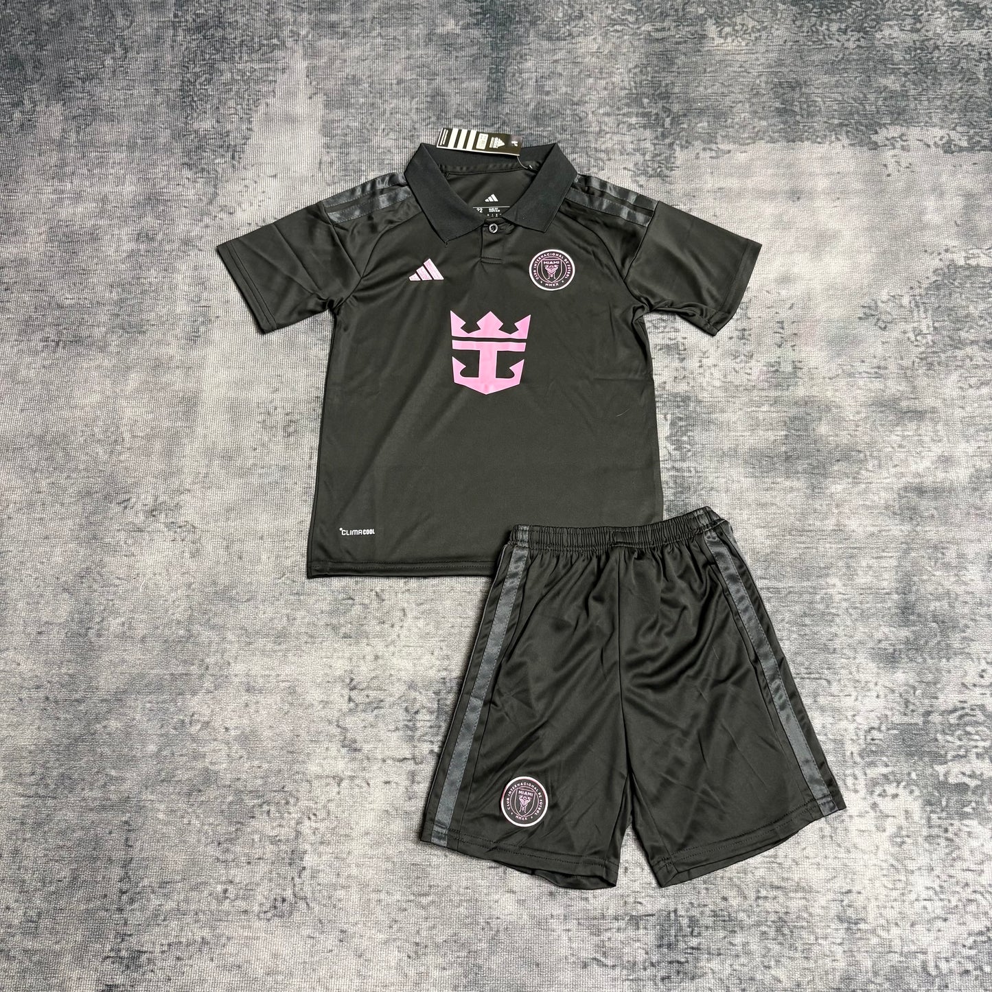 Kit Infantil Inter Miami Away 26/27 - Preto