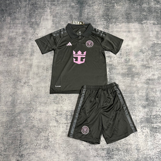 Kit Infantil Inter Miami Away 26/27 - Preto
