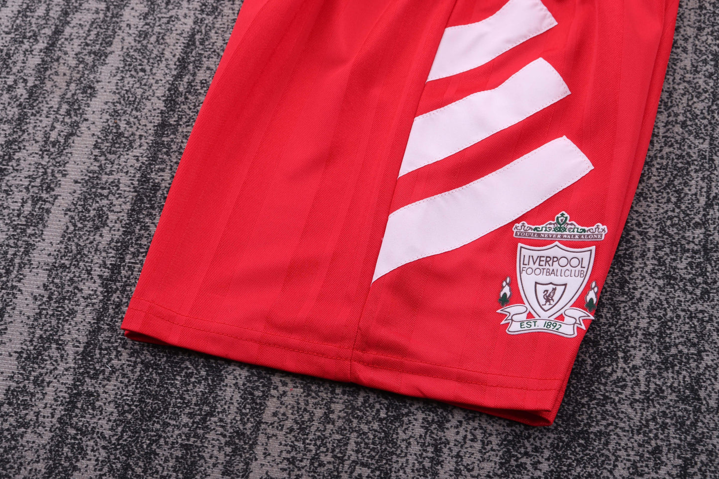 Kit Infantil Liverpool Home Retro 91/92 - Vermelho