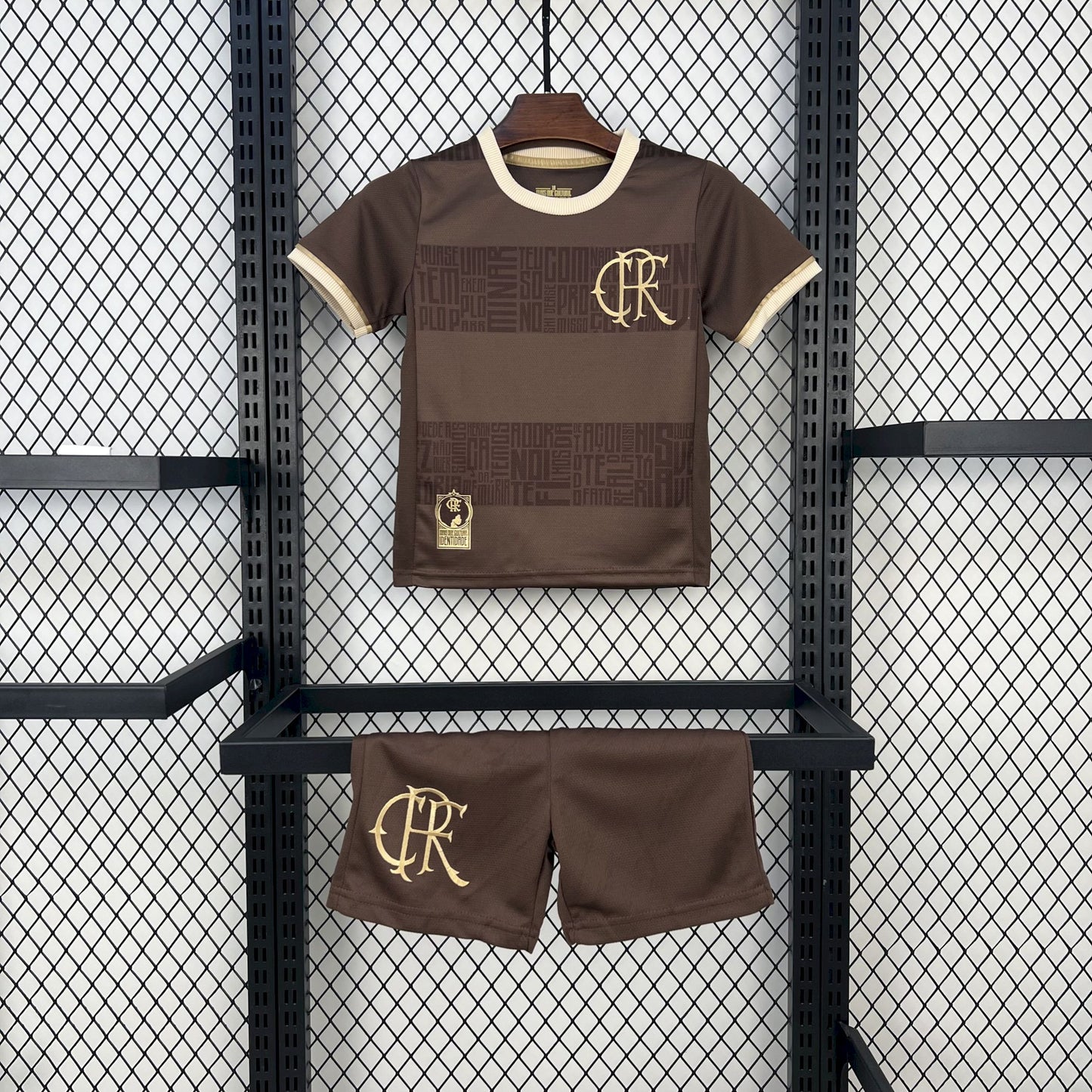 Kit Infantil Flamengo Edição Especial 24/25 -Marrom