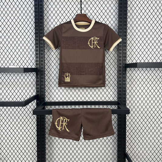 Kit Infantil Flamengo Edição Especial 24/25 -Marrom