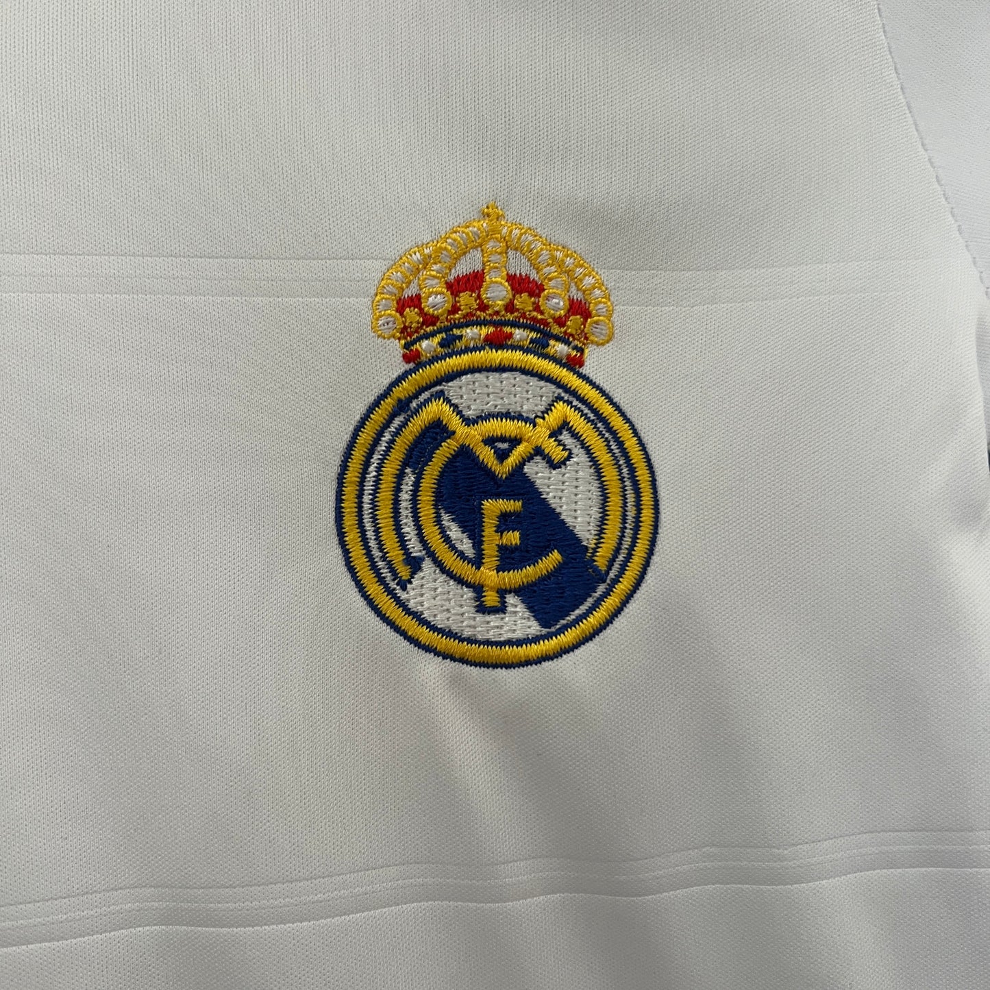 Kit Infantil Real Madrid Home Retrô 13/14 - Branco