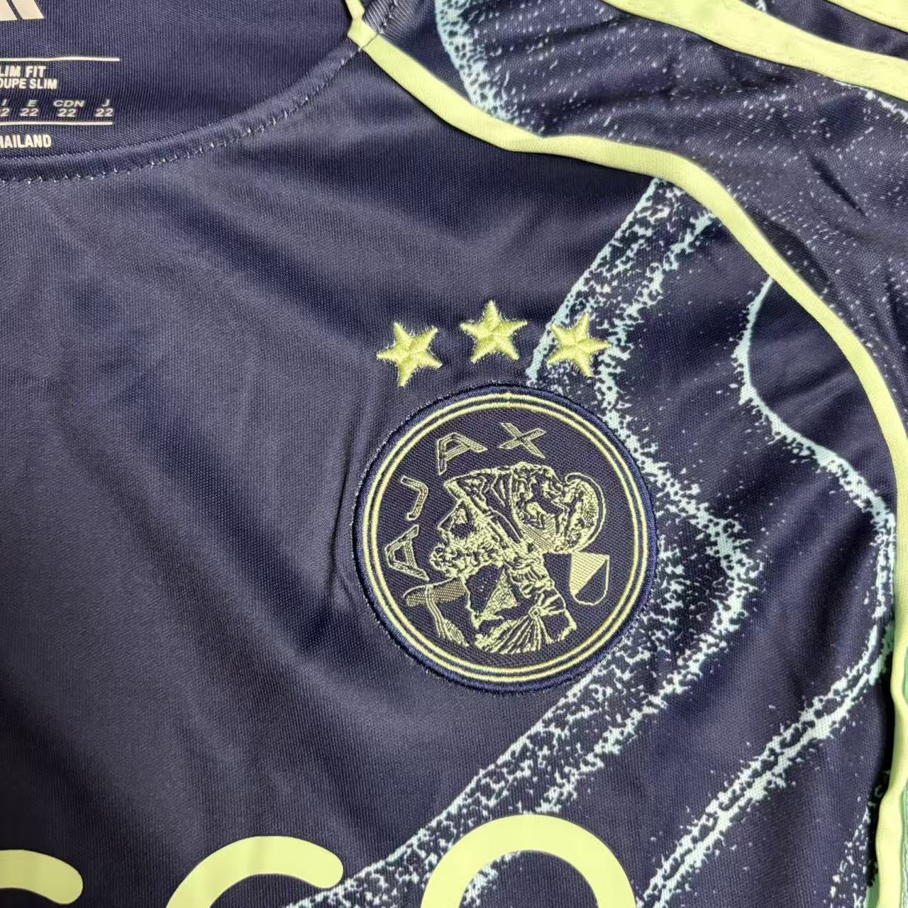 Kit Infantil Ajax Third 25/26 -Azul Escuro