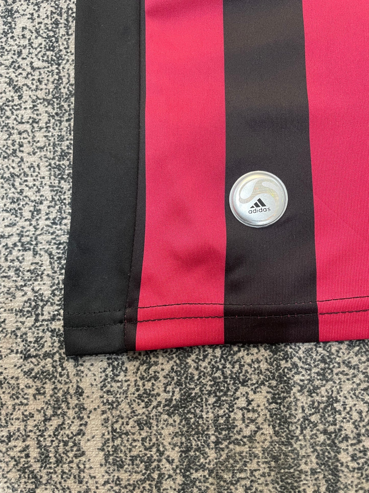 Kit Infantil Milan Home Retrô 09/10 . - Vermelho e Preto
