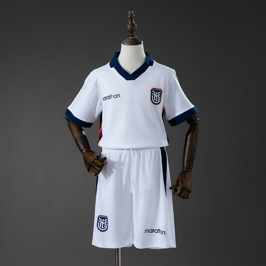 Kit Infantil Equador Away 26/27 - Branca
