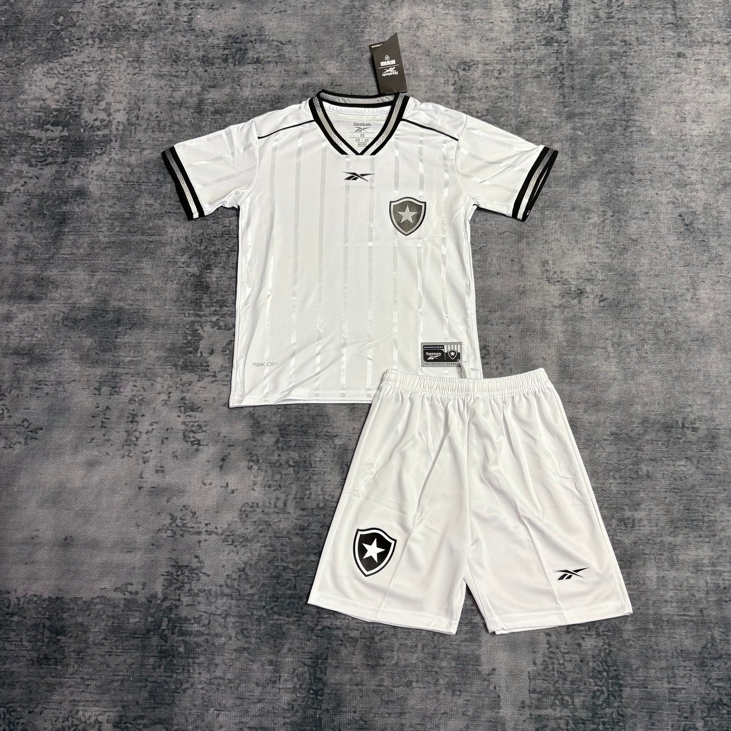 Kit Infantil Botafogo Third 25/26 Reebok  - Branca