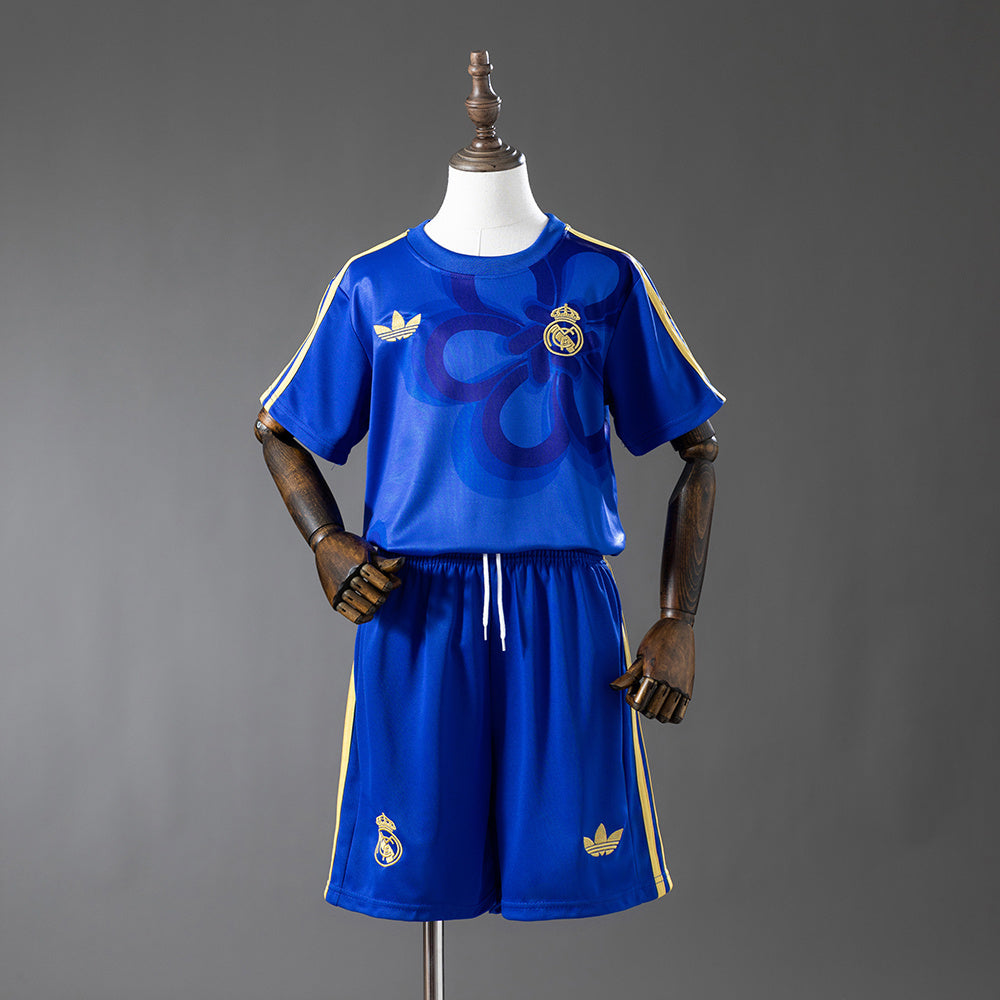 Kit Infantil Real Madrid Ediçao Especial 25/26 - Azul