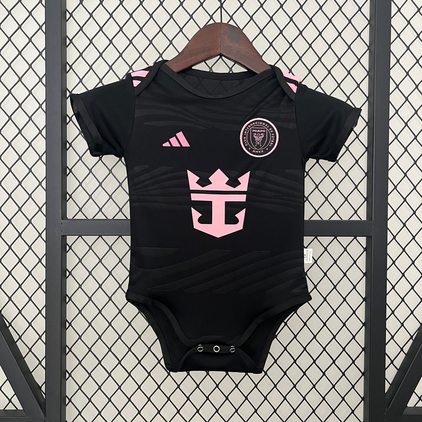Body Bebê Infantil Inter Miami Away 24/25 -Preto