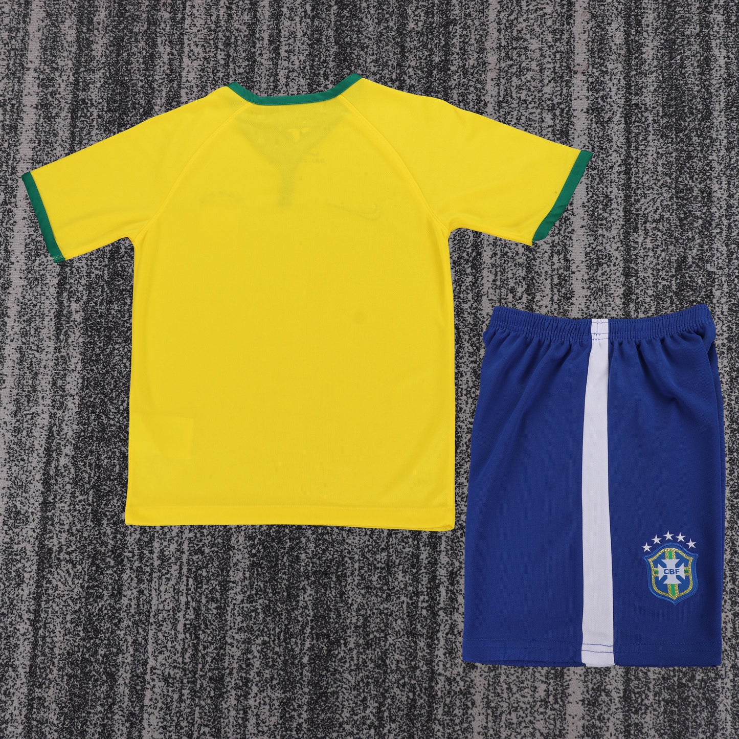 Kit Infantil Brasil Retro Home 2014 - Amarela
