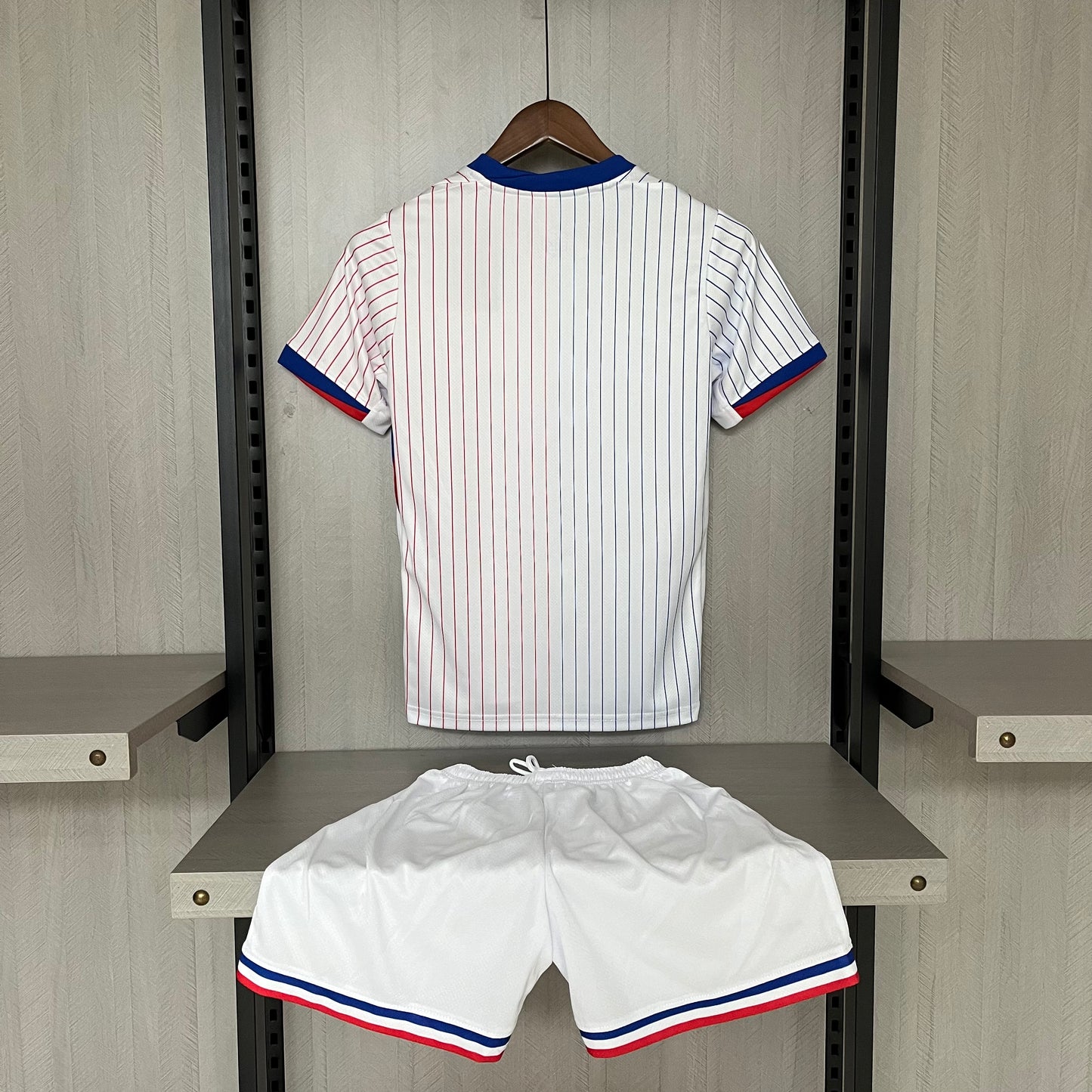 Kit Infantil França Away 24/25 -Branco