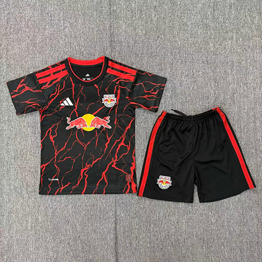 Kit Infantil New York Red Bull Home 24/25 . - Vermelho