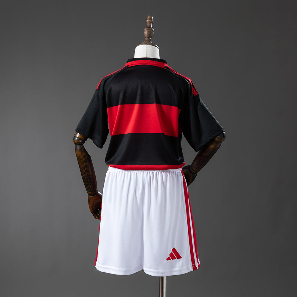 Kit Família Flamengo: Camisa Infantil + Camisa Pai - Rubro Negra