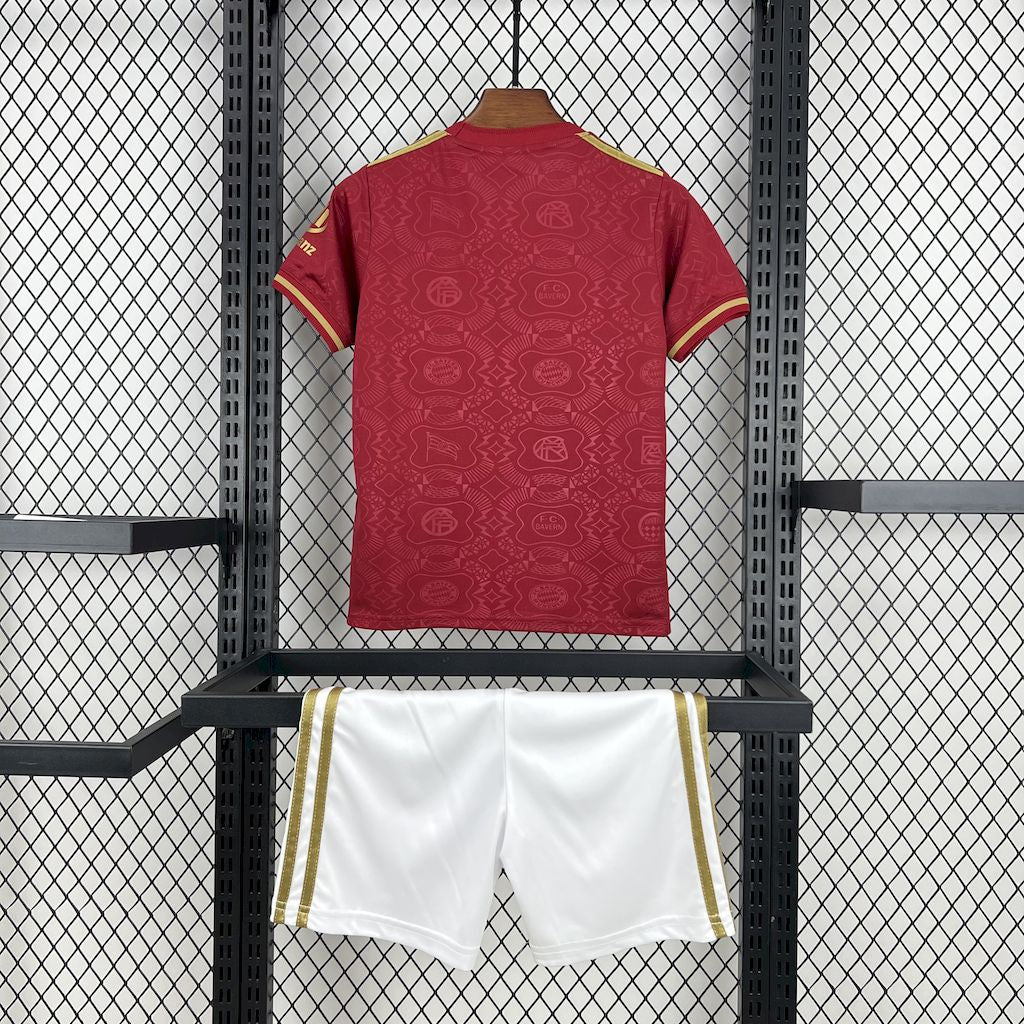 Kit Infantil Bayern München Edição Especial 24/25 - Vinho