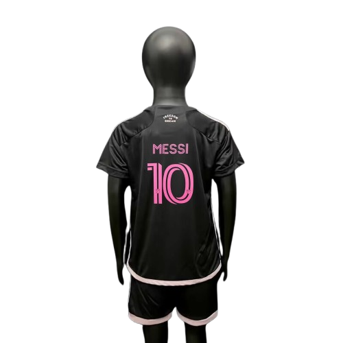 Kit Infantil Inter Miami Away 23/24 -Preto