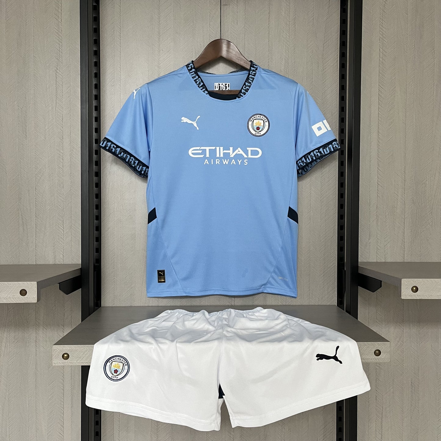 Kit Infantil Manchester City Home 24/25 . - Azul