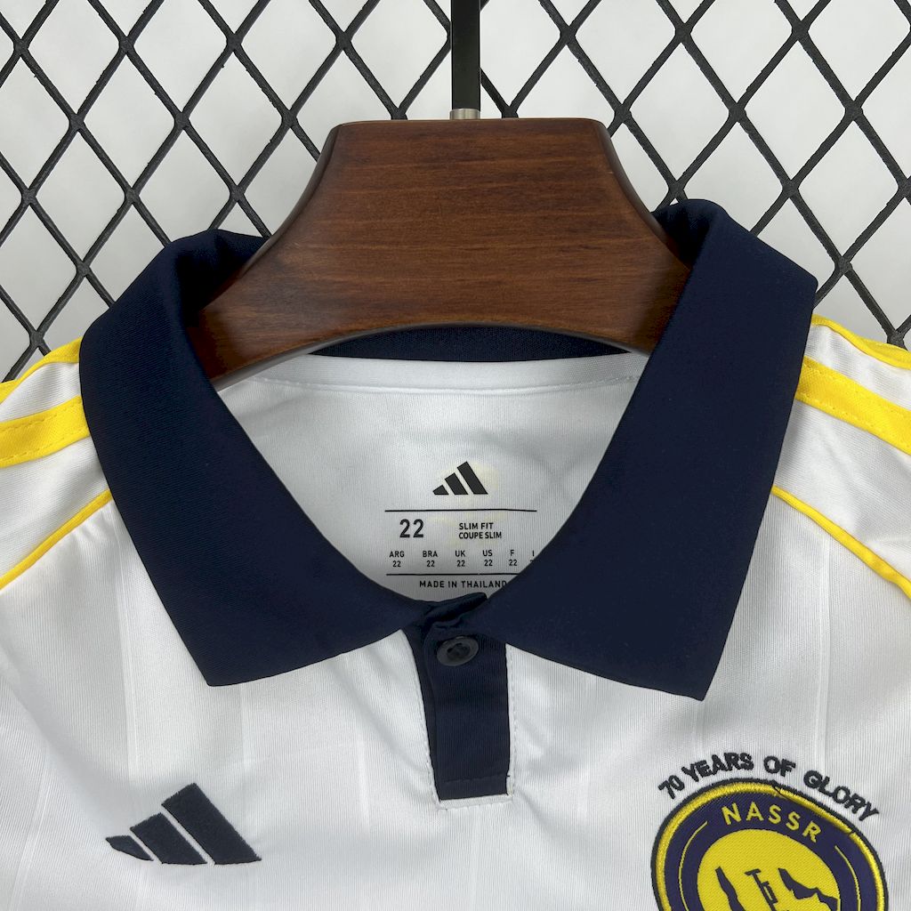 Kit Infantil Al Nassr Third 25/26 . - Branco