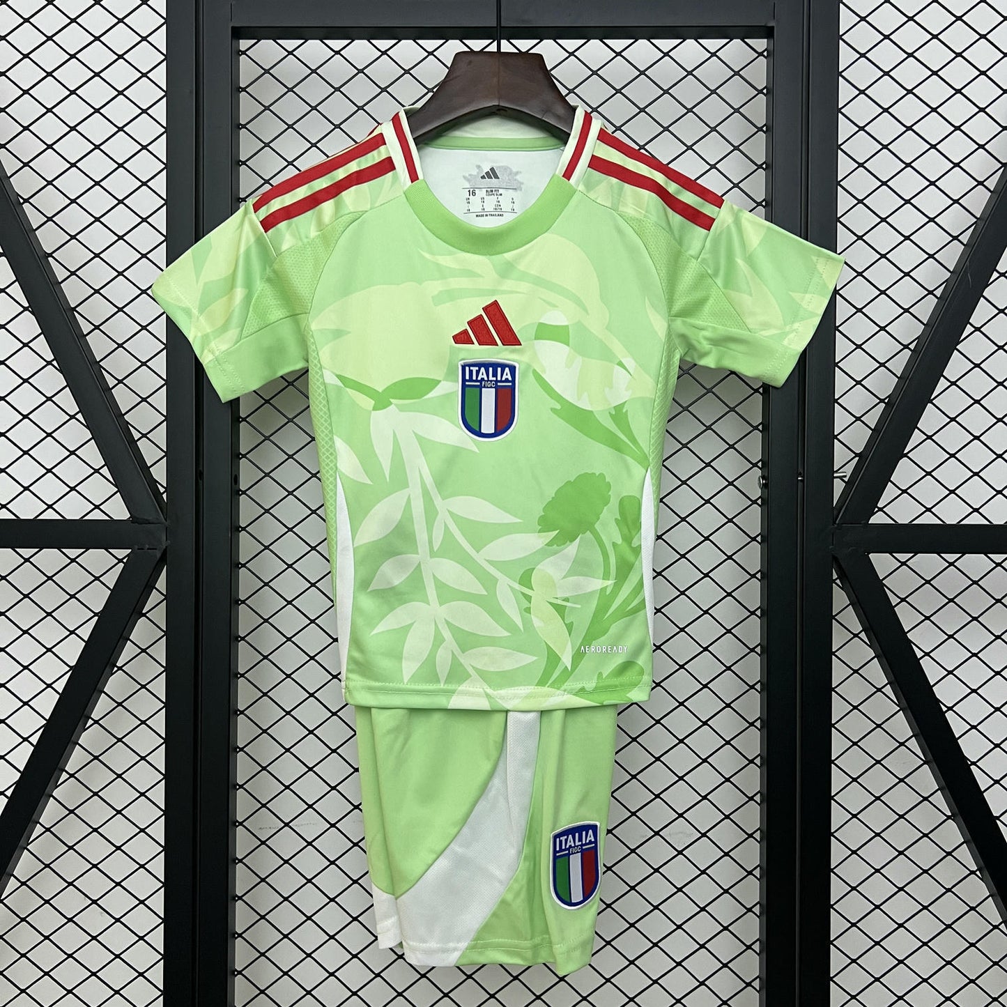 Kit Infantil Itália Goleiro 25/26 -Verde